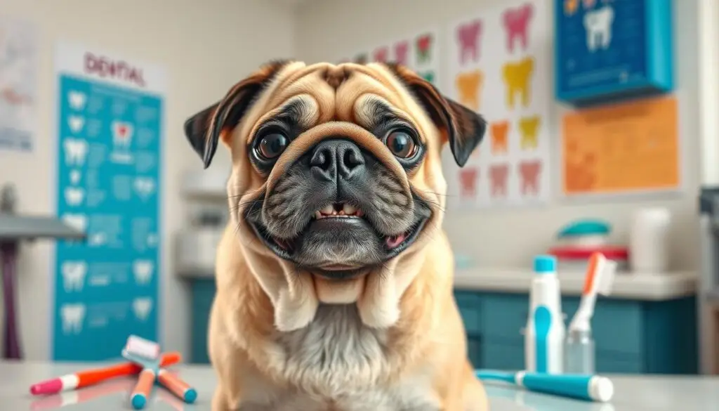 Dental health tips for small short snouts dog