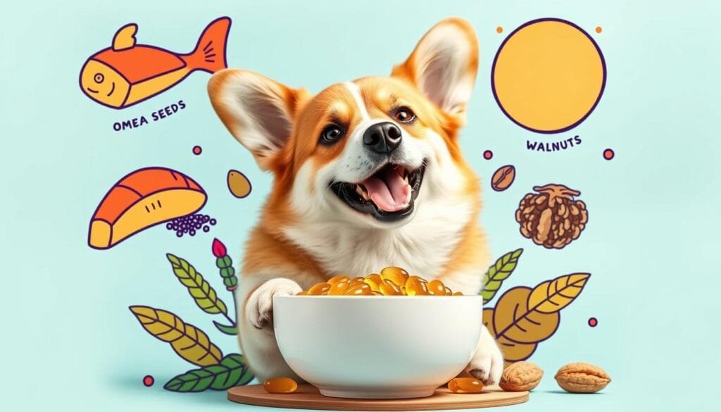 Boost Small Dogs' Energy Levels like omega-3 fatty acids foods