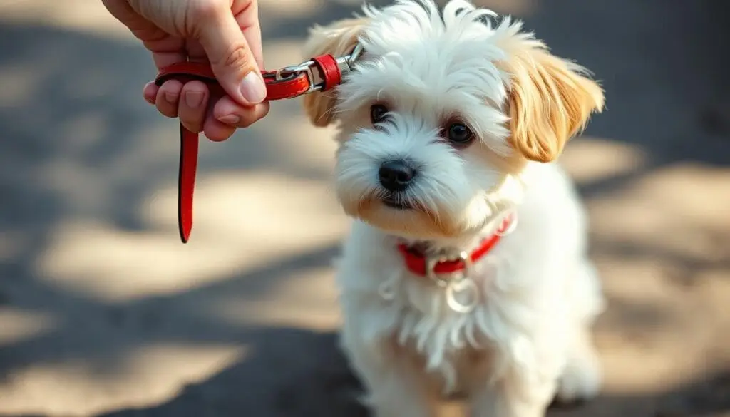 Train small dog to Walk Calmly